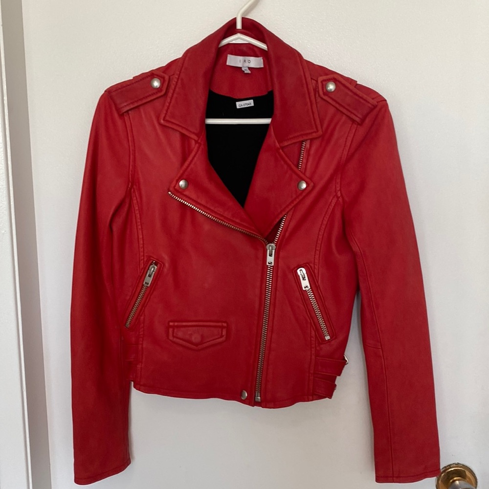 Iro Ashville leather jacket size 40